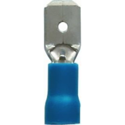 Клеммы (папы) 4,8 синие 100шт MDV2-187(8)