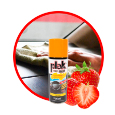 Полироль панели PLAK  MAT 200ml матовый (Клубника)