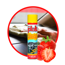 Полироль панели PLAK 400ml (Клубника)