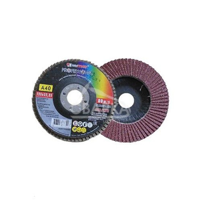 Круг лепестковый торцевой 125х22.23 А 80 (уп.-10шт.)