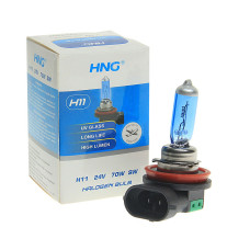 Лампа "HNG" H4 60/55вт P43t SUPER WHITE 5500K 12V бокс 2 шт.