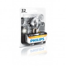 Лампа мото "Phillips" S2 12v 35/35w BA20d блистер
