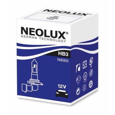 Лампа NEOLUX HB3 12V- 60W (P20d)