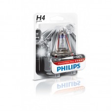 Лампа мото "Phillips"Н4 12v 60/55w +100% X-treme Vision MOTO 12342XVBW блистер