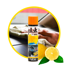 Полироль панели PLAK  MAT 600ml матовый (Лимон)