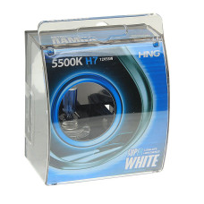 Лампа "HNG" H7 55вт PX26d SUPER WHITE 5500K (2шт) 12V