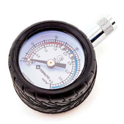 Манометр ШиноМер легковой (4 атм.) TOP AUTO