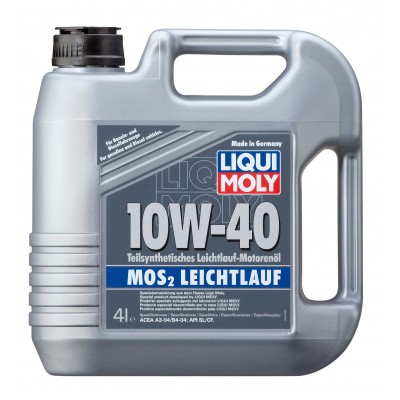 Масло Liqui Moly MoS2 Leichtlauf 10W-40 4л SL/CF