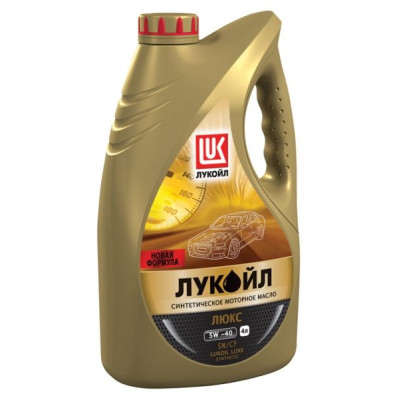Масло Лукойл Люкс SN/CF 5W40 (синтетика) 4л