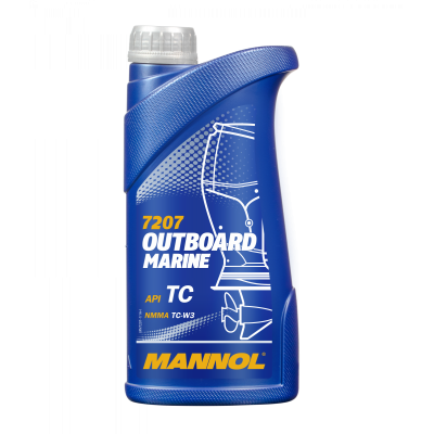 Масло Mannol Outboard Universal минер. для 2-х такт. подвесн. моторов 1л