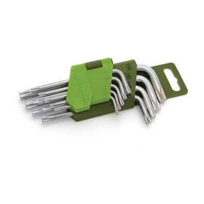 Набор ключей TORX 9шт короткие (Т10,15,20,25,27,30,40,45,50) ДЕЛО ТЕХНИКИ