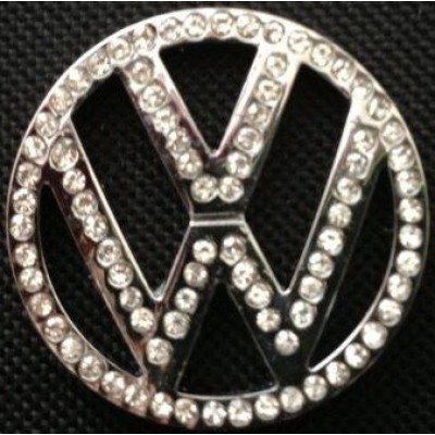 Наклейка металлическая 3D "Логотип Volkswagen"