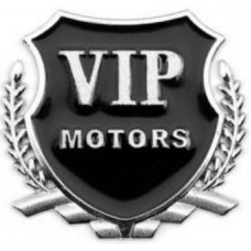 Наклейка металлическая 3D "VIP Motors"