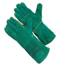 Перчатки GWARD OPTIMA сварочные краги из спилка зеленого цвета 11XXL (12 пар/упак)