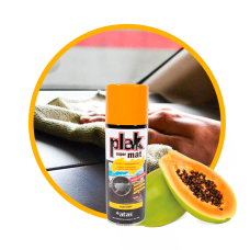Полироль панели PLAK  MAT 200ml матовый (Папайя)