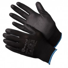Перчатки GWARD Expert Blacк нейлоновые с черным полиуретановым покр. 10 XL (уп.-12шт.)