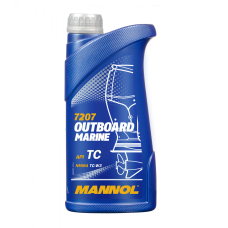 Масло Mannol Outboard Marine п/синт. для 2-х такт. подвесн. моторов 1л