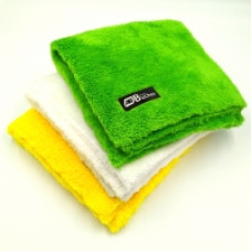 Салфетка из микрофибры, 550 г/м² (желтая) 40х40см (в уп.2 шт)