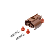 Разъем AX-698-2 (7283192730) 2-х контактный патрона лампы HB4