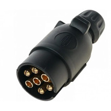 Разъем прицепа (вилка) 7pin ARTWAY силумин