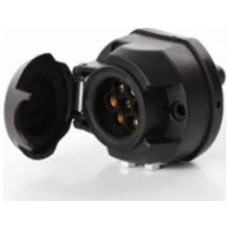 Разъем прицепа (розетка)  7pin силумин ARTWAY