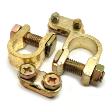 Клемма АКБ БОШ латунь к-т 2шт. (NF6)