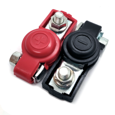 Клемма АКБ БОШ с защит. колп. к-т 2шт. (NF29)