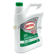 Антифриз SINTEC G11 EURO (зеленый) 5кг