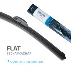 Щетка стеклоочистителя "MTF" FLAT (7адаптеров) б/к 350мм