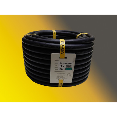.Шланг маслобензостойкий гладкий d/ 12*20*1,6 ANDYCAR (30м) Н7