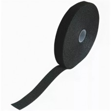 Стяжка для кабеля velcro текстильная лента рулон 10м. чёрная