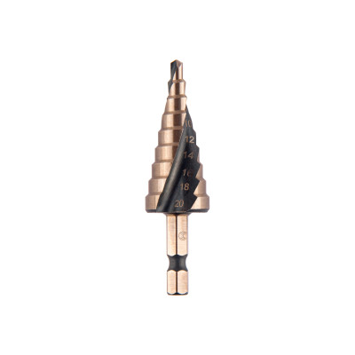 Сверло по металлу витое 6-20 мм, Р6М5, Hex 1/4", MONOGRAM
