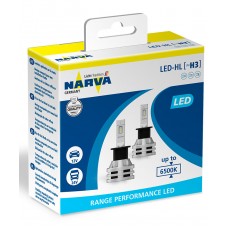 Светодиодная лампа NARVA H3  12V 6500 K  Range Performancer LED (бокс 2шт.) 