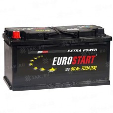 АКБ EUROSTART Extra Power 90 Ah L+ (353x175x190) 700А