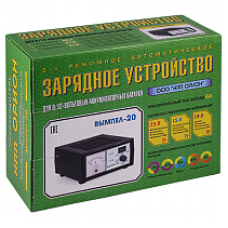 Устройство зарядное  Вымпел-20 (автомат, 0,9-7А, 6/12 В стрелочный амперметр)