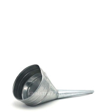 Воронка металл. бензиновая большая (мелкая сетка) 130мм арт.178