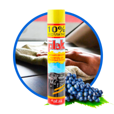 Полироль панели PLAK 750ml (Виноград)