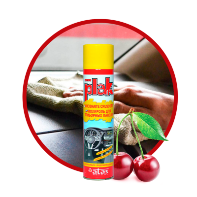 Полироль панели PLAK 400ml (Вишня)
