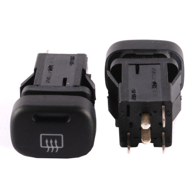 Выключатель обогрева заднего стекла 2115 с фиксатором 996.3710-07.04 АВАР