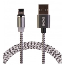 Кабель-переходник USB-Lightning (CBM980-U8-10GY) магнитный серый1,0м